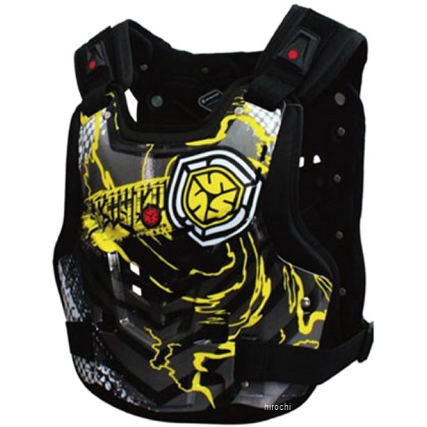 FORWARED モトクロスボディプロテクター 黄 Lサイズ