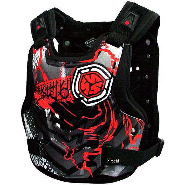 FORWARED モトクロスボディプロテクター 赤 Mサイズ