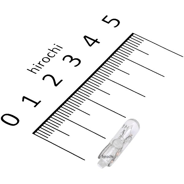 白熱バルブ Ｔ5 12V1.2W ウェッジ 1個入り