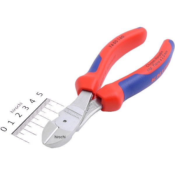 強力型斜ニッパー(硬線用)