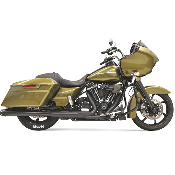 【セール特価】 4インチ スリップオンマフラー 17年以降 メガホン 黒/黒