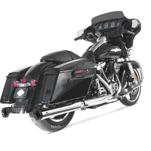 4インチ スリップオンマフラー Grand National 17年以降 クローム