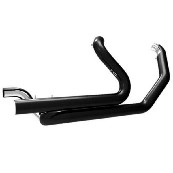 ヘッダーパイプ 2-2 デュアル 95年-08年 黒