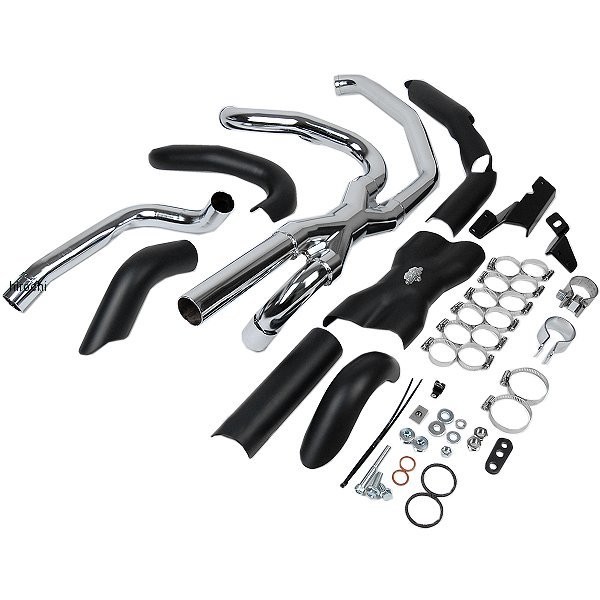 ヘッダーパイプ Power Duals 09年-16年 マッド黒