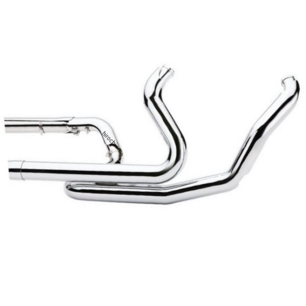 ヘッダーパイプ Powerport 10年-16年 Dual bungs/クロームシールド付