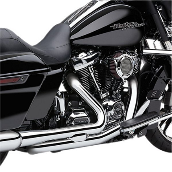 ヘッダーパイプ Powerport 17年以降 Dual bungs/クロームシールド付