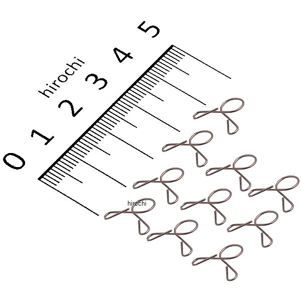 ホースクリップ Aタイプ 5mm 10個入り