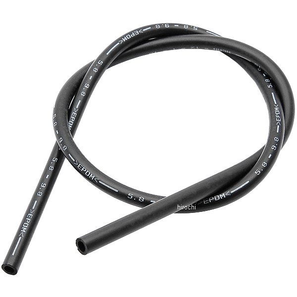 耐油ホース ブレーキフルード用 ストレート 内径6mm 全長950mm