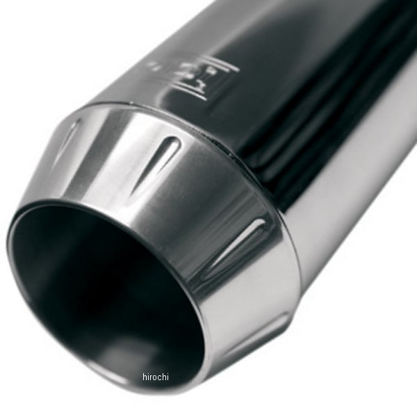 4インチ エンドキャップ ロングメガホンマフラー用クローム (1個売り)