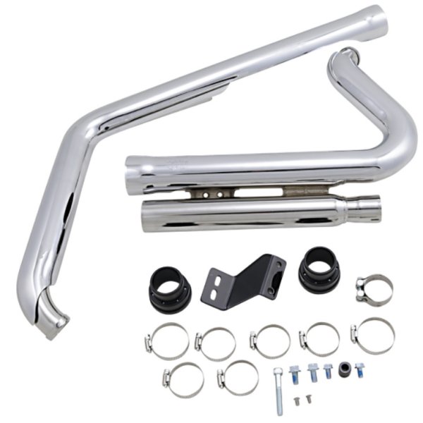 フルエキゾースト スピードスター ショート 12年-17年 ソフテイル クローム