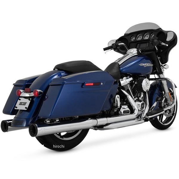 4インチ スリップオンマフラー Eliminator 17年以降 クローム/黒