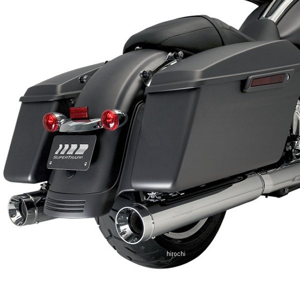 4インチ スリップオンマフラー Stout 17年以降 クローム