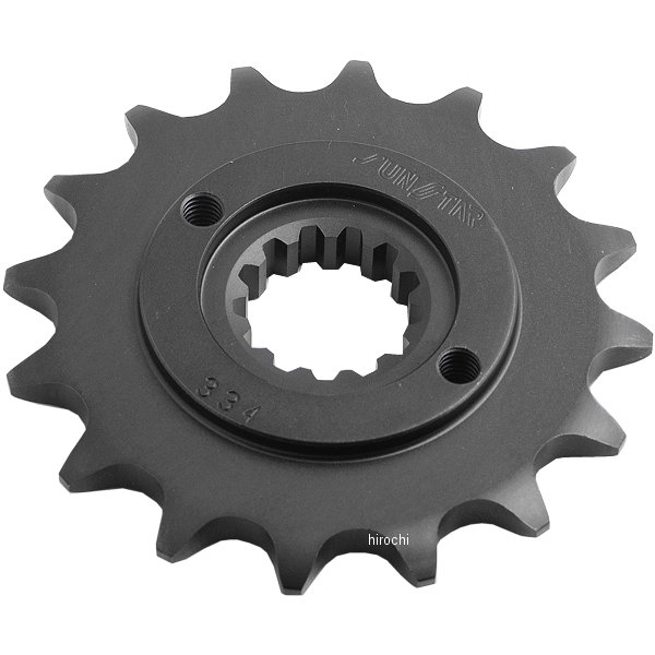 フロント スプロケット 520/16T 95年-13年 エストレヤ、250TR スチール 黒