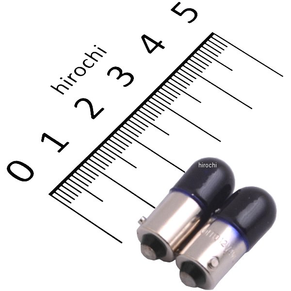 白熱バルブ T8.5 12V4W 2個入り 青