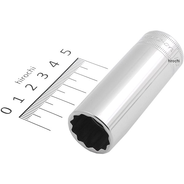 3/8インチ ソケット ディープ 12角 ミリサイズ 18mm