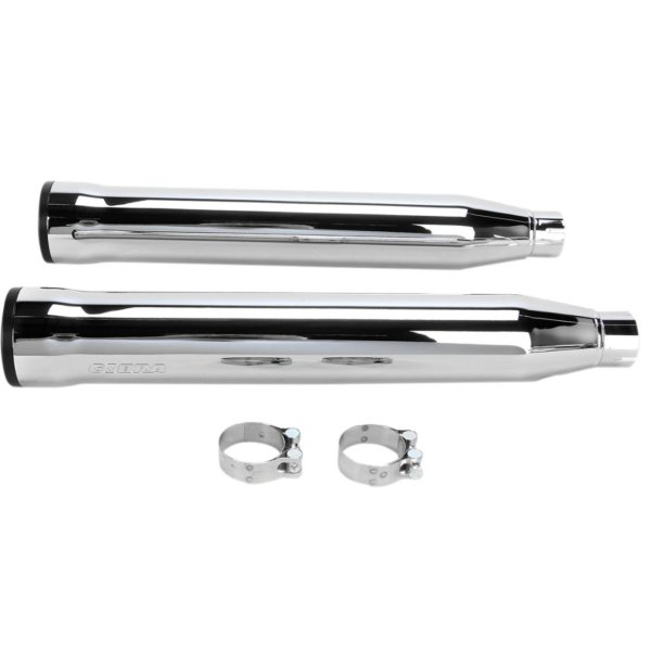 3インチ スリップオンマフラー Race-Pro 07年-17年 FLSTF クローム