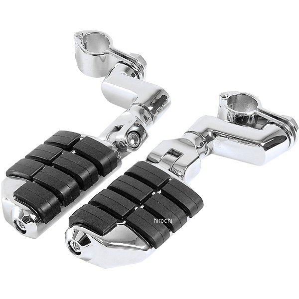 デュアリー ISO-ペグとオフセット 1インチクランプ左右ペア