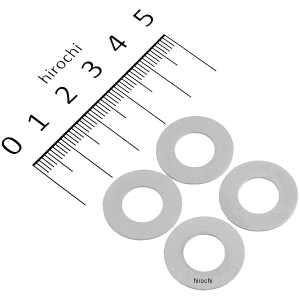 バルブスプリング シム キット (4個入り) 0.020mm 04年-14年 CRF、KX