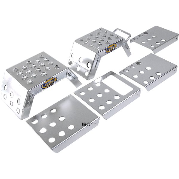 s ミニモト スタート台 76mm-229mm アルミ シルバー