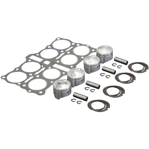 ピストンキット 69mm 810ｃｃ 10.25：1 GPZ750、ゼファー750