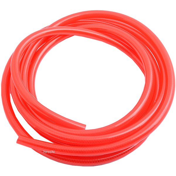 フューエルホース 高耐久 内径6mmx外径9.5mmx3m 赤