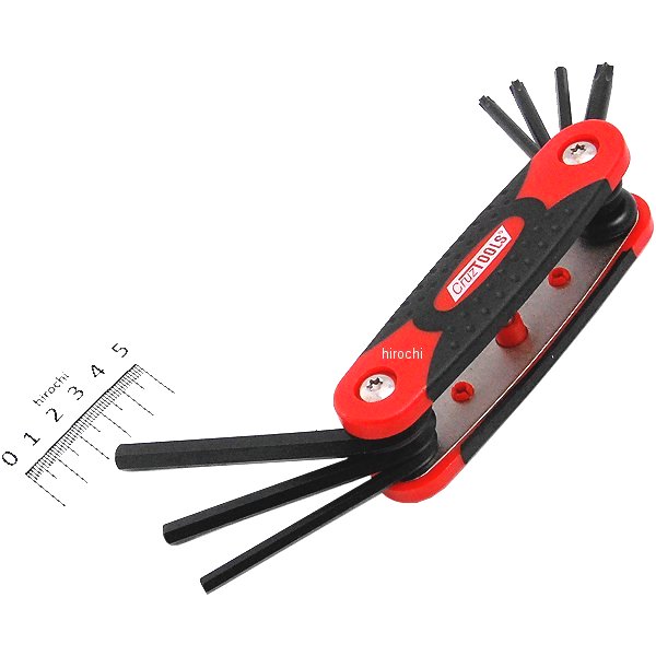 折りたたみ六角/トルクス キーセット