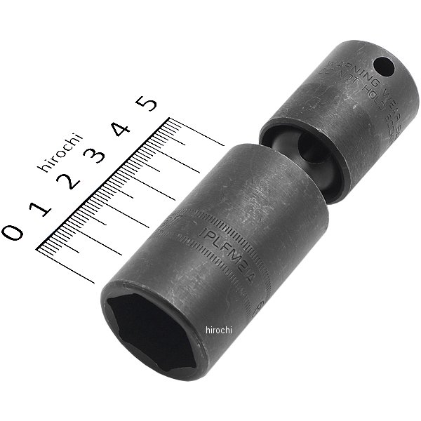 スイベル ディープ メトリック インパクト ソケット 6ポイント 21mm