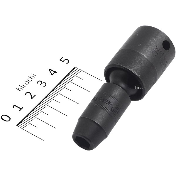 フランクドライブ 3/8インチ インパクト スイーベル ディ-プ ソケット 6角 8mm