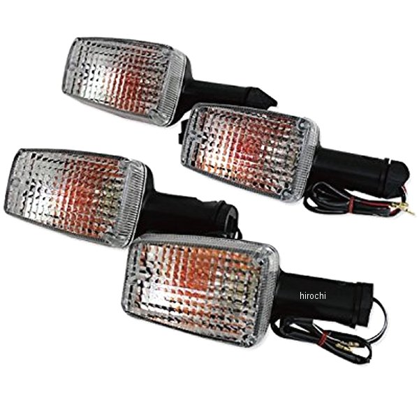 純正タイプ ウィンカー 前後セット CB750F、CB1100F クリア 2個入り