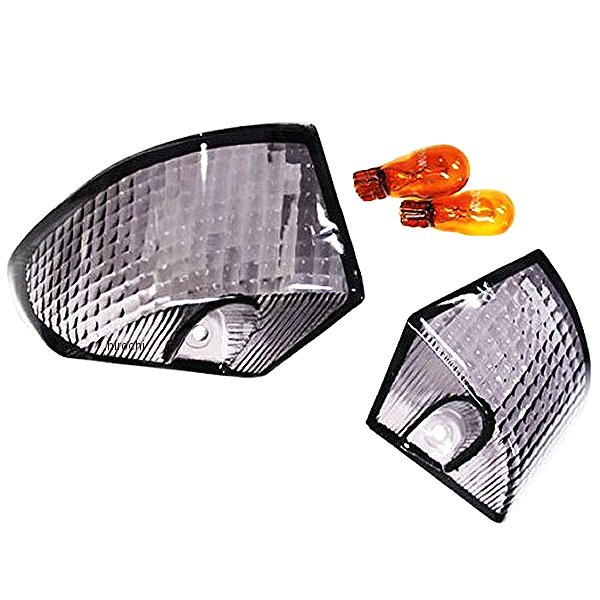 リアウィンカーレンズ スーパーディオ AF27/28 スモーク 2個入り