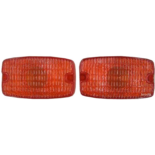純正タイプ ウィンカーレンズ 角型 バーディー50 FR50 オレンジ 1個入り