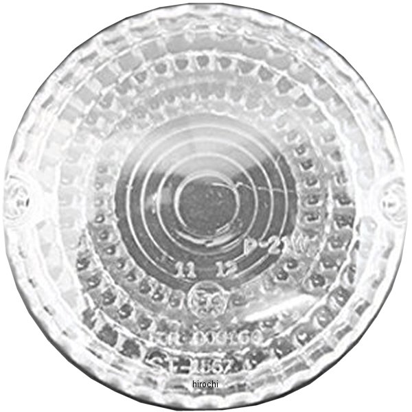 ウィンカーレンズ V-MAX、ドラッグスター クリア 1個入り