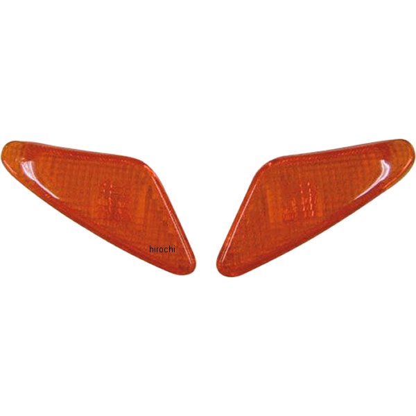 フロントウィンカーレンズ ジョグ 3KJ/3RY/3WF オレンジ 左側