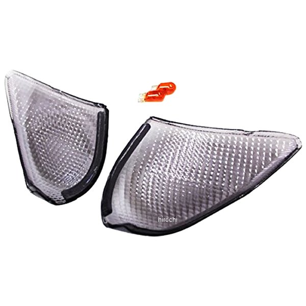 リアウィンカーレンズ ジョグZR 3YJ/3YK スモーク 2個入り