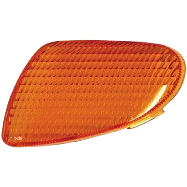 フロントウィンカーレンズ アプリオ 4JP/4LV オレンジ 左側 格子状