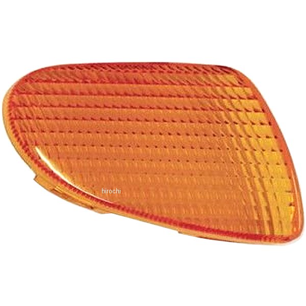 フロントウィンカーレンズ アプリオ 4JP/4LV オレンジ 右側 格子状