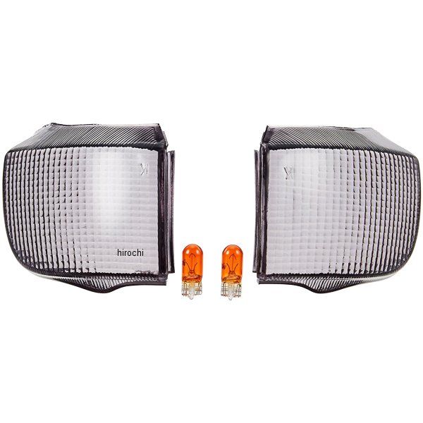 リアウィンカーレンズ アプリオ 4JP/4LV  スモーク 2個入り