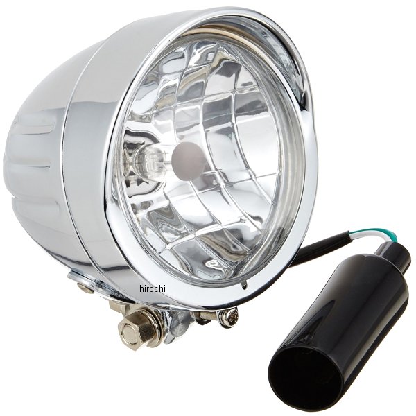 ヘッドライト 4.5インチ(114mm) アーマータイプ マルチリフレクター クリア/メッキ