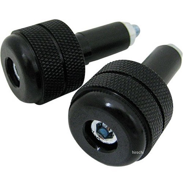 アルミバーエンド汎用 丸型 黒