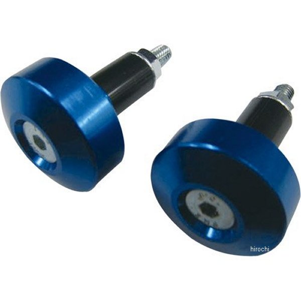 アルミバーエンド汎用 平型 青