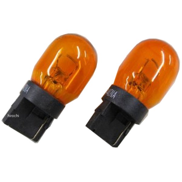 ウエッジバルブ T20 12V21W アンバー 2個入り