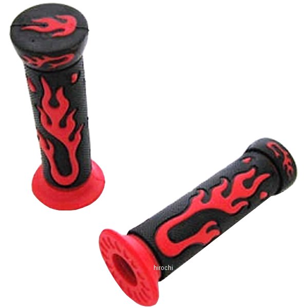 ファイヤーパターングリップ 7/8インチ 22.2mm ハンドル用 赤