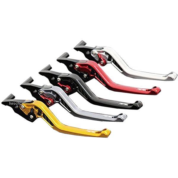 可倒式6段アジャスタブル ビレットレバーセット Z125 PRO チタン