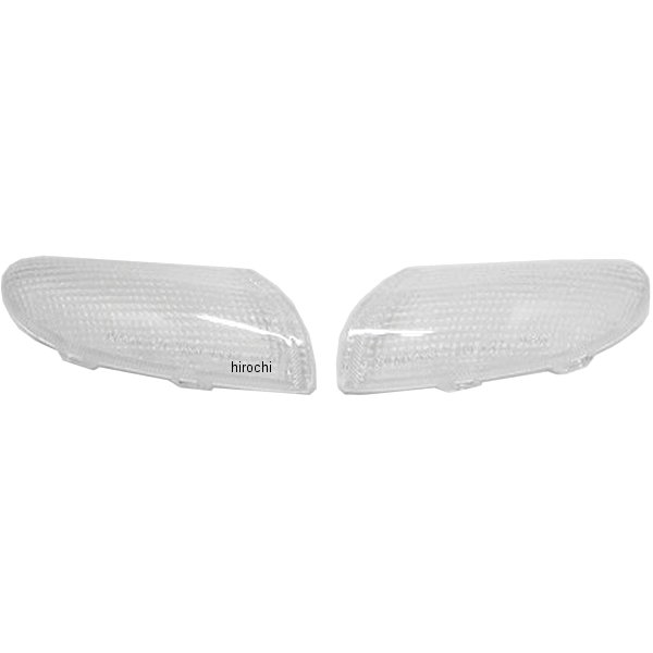 フロントウィンカーレンズ レッツ CA1PA クリア 2個入り