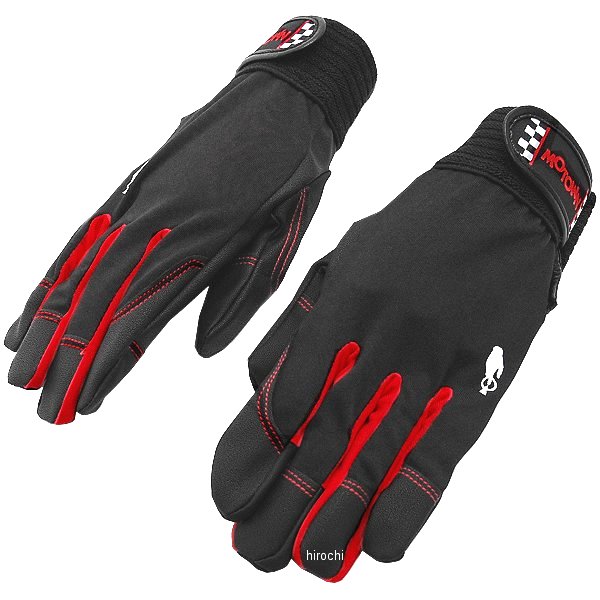 イージーライディング スマホタッチグローブ 赤 Mサイズ