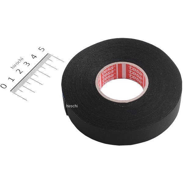 ポッシュ ハーネステープ 幅19mm 25M 黒 ヘビーデューティー