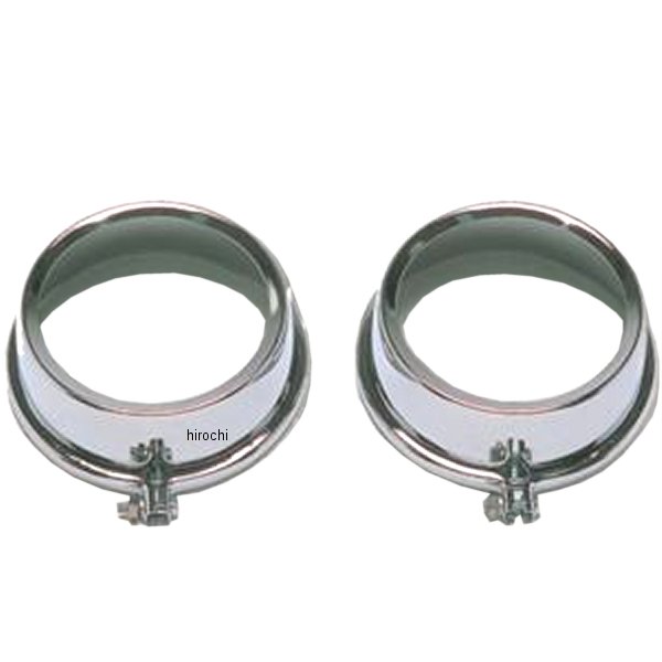 メーターカバーアッパーセット W3 メッキ 2個入り