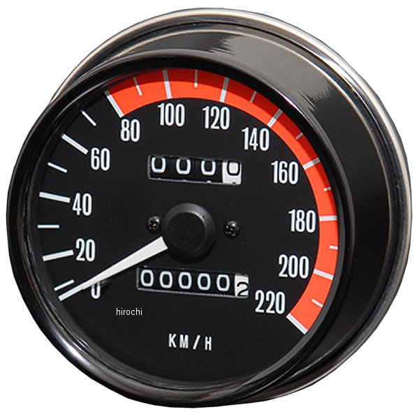 スピードメーター 220Kmスケール Z1、Z2、Z1000