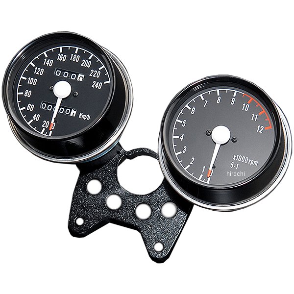 メーターASSY Z1、Z2 240km/hレーシングメーター ブラケット付き