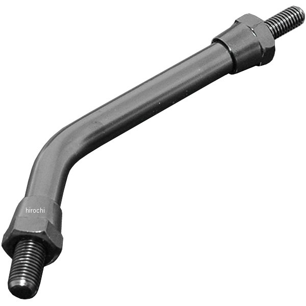 ショートステー 汎用 ミラー用 黒 1本